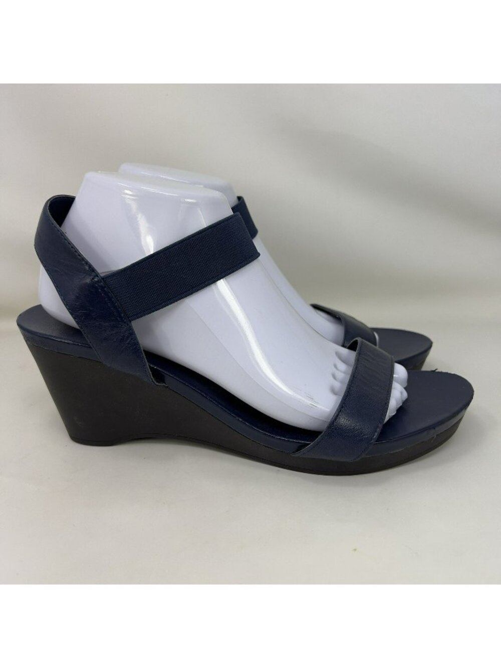 Lauren Ralph Lauren Platform Wedge Sandals Blue Women’s Size 9.5